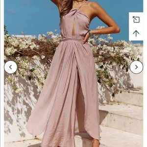 NEW WITH TAGS Stop Motion Maxi Dress in Mocha